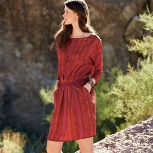 Peruvian Connection Silk Tunic Top Short Dress Size 10